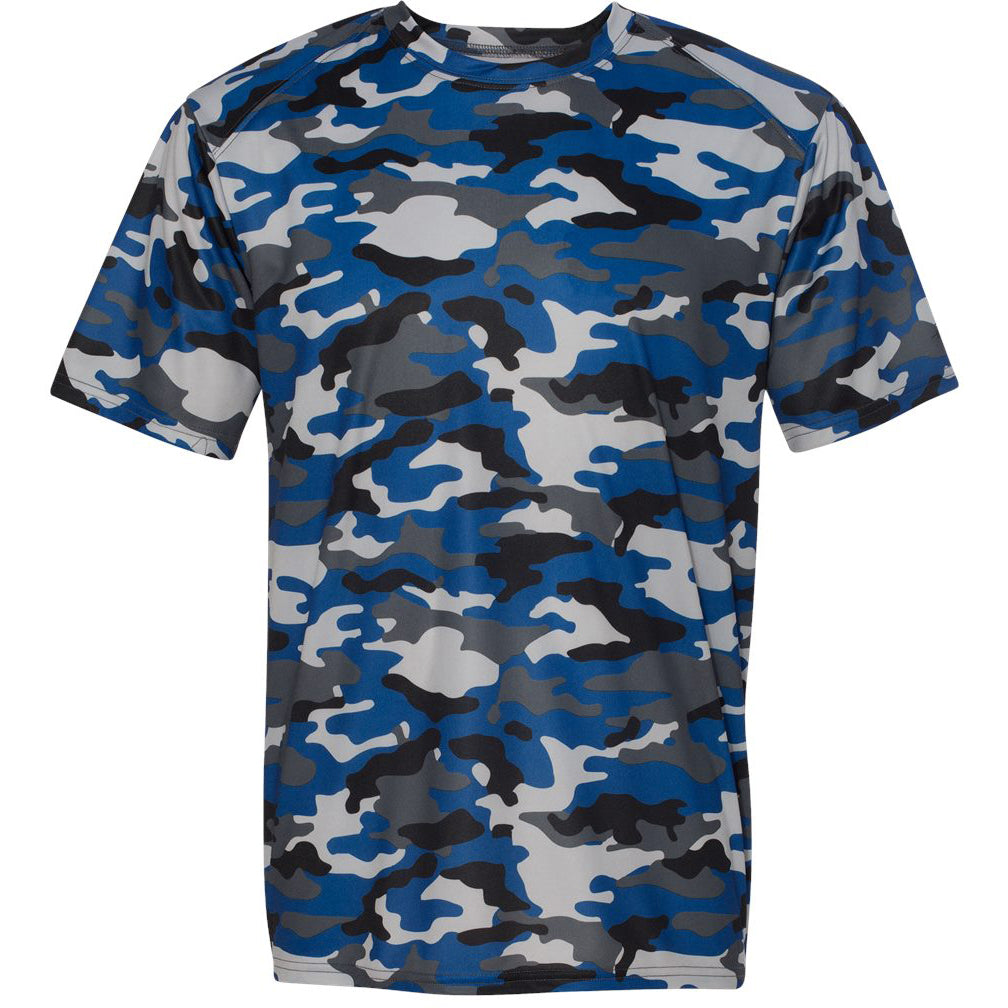 Navy T-Shirt - Badger Sport - Comfortable Polyester