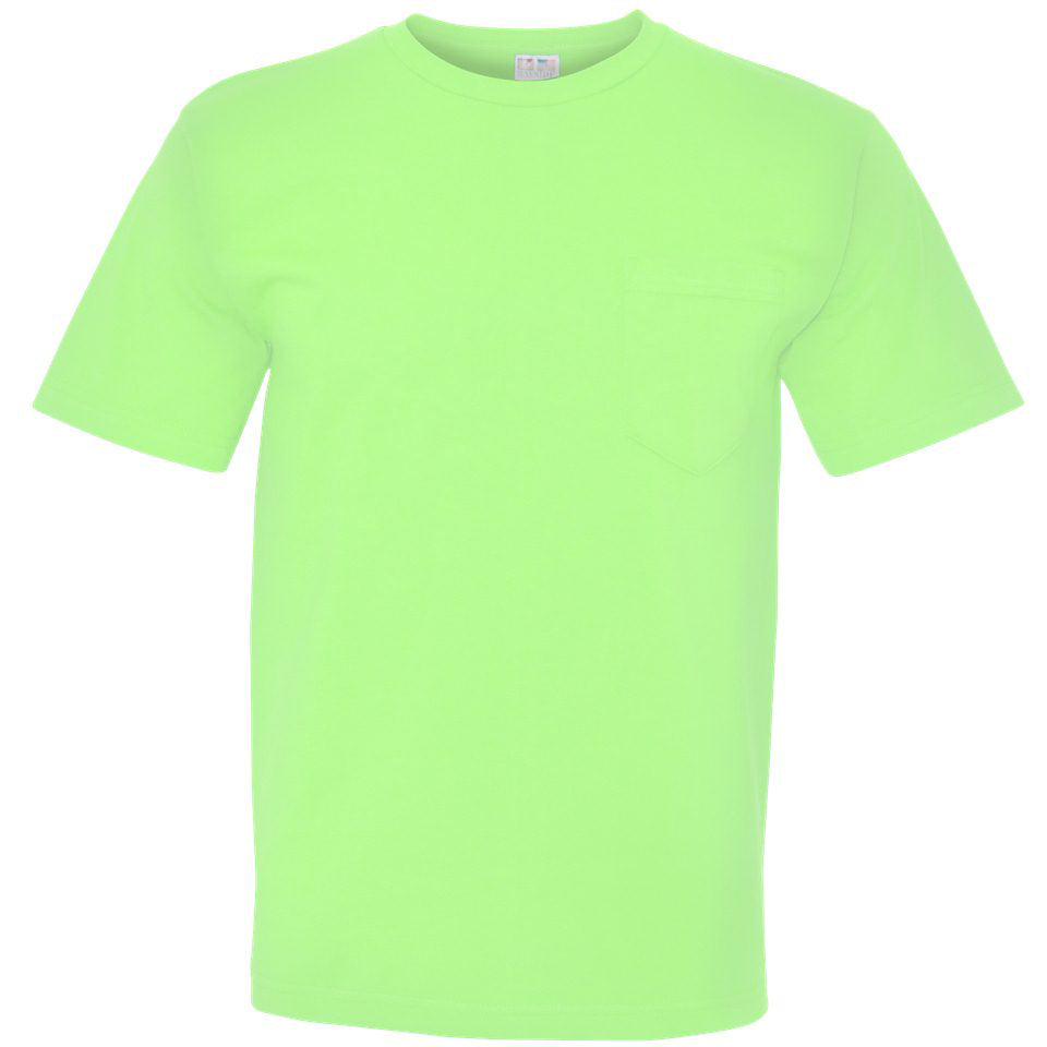 Black T-Shirts - Bayside - Soft Cotton Crew Neck