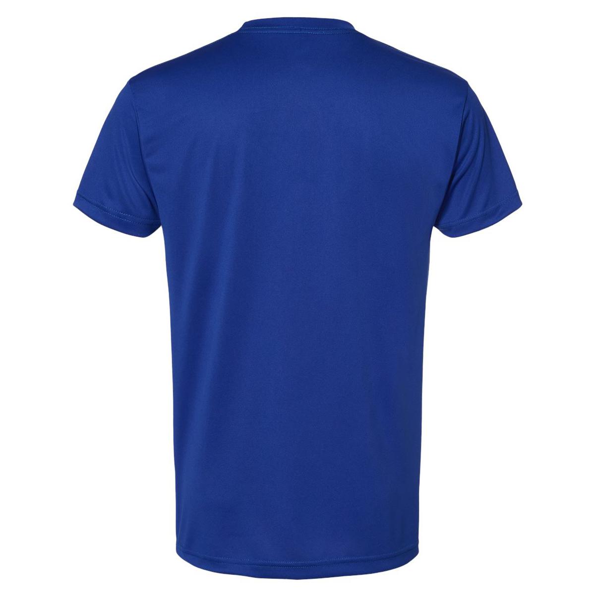 Black Performance T-Shirts - Bayside - Poly Fabric