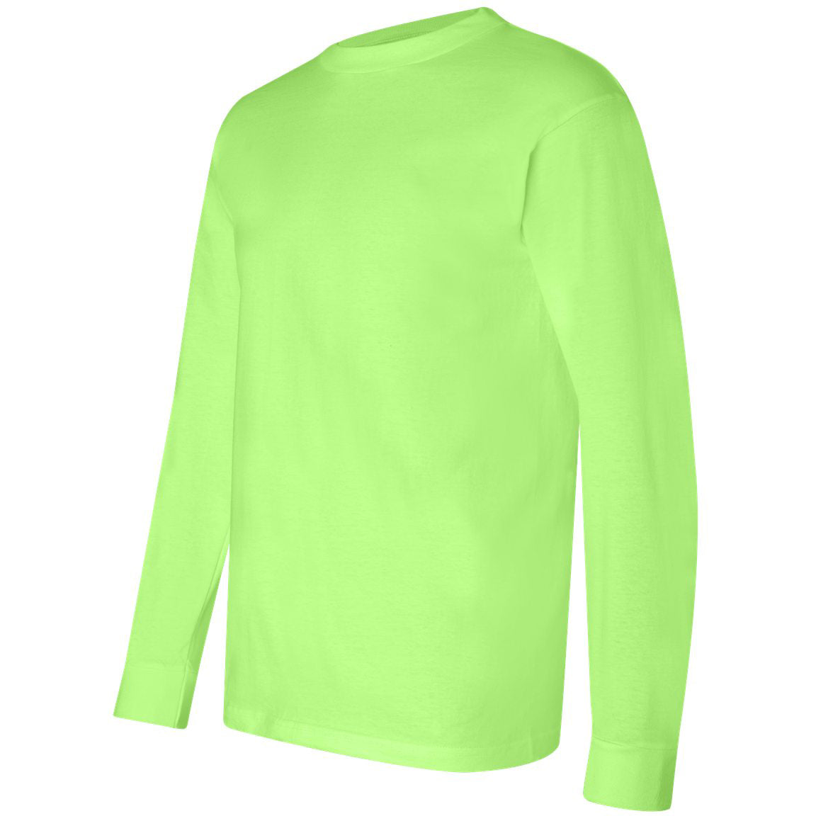 Black Long Sleeve T-Shirt - Bayside - Soft Cotton