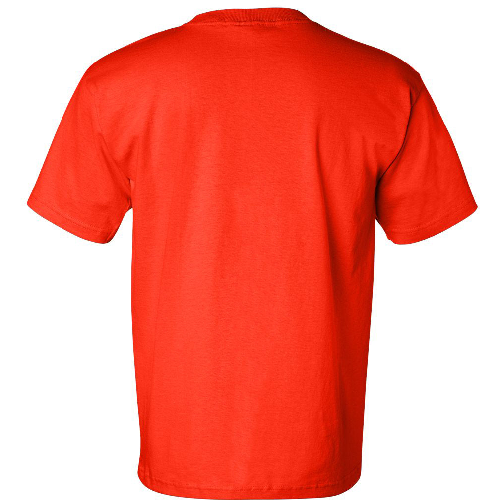 Black Pocket T-Shirt - Bayside - Comfortable Cotton