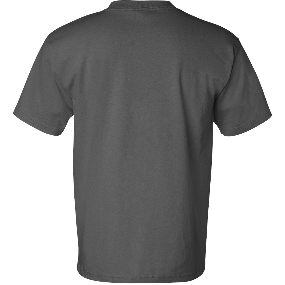 Black Pocket T-Shirt - Bayside - Comfortable Cotton