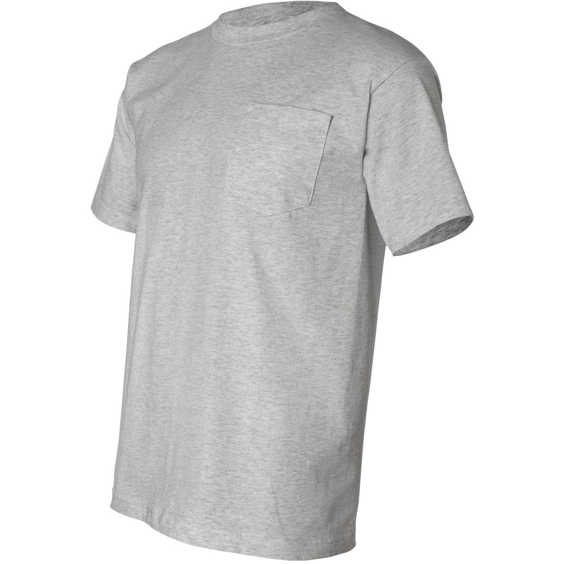Black Pocket T-Shirt - Bayside - Comfortable Cotton