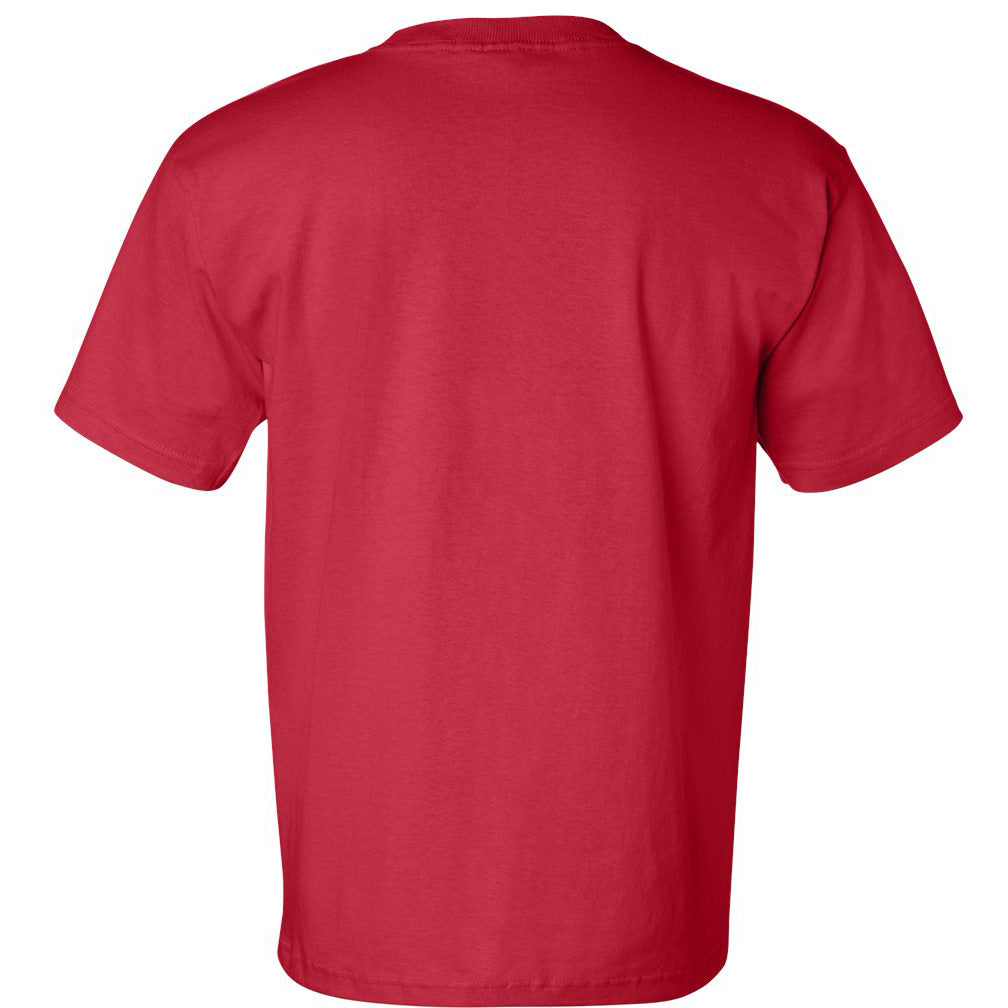 Black Pocket T-Shirt - Bayside - Comfortable Cotton