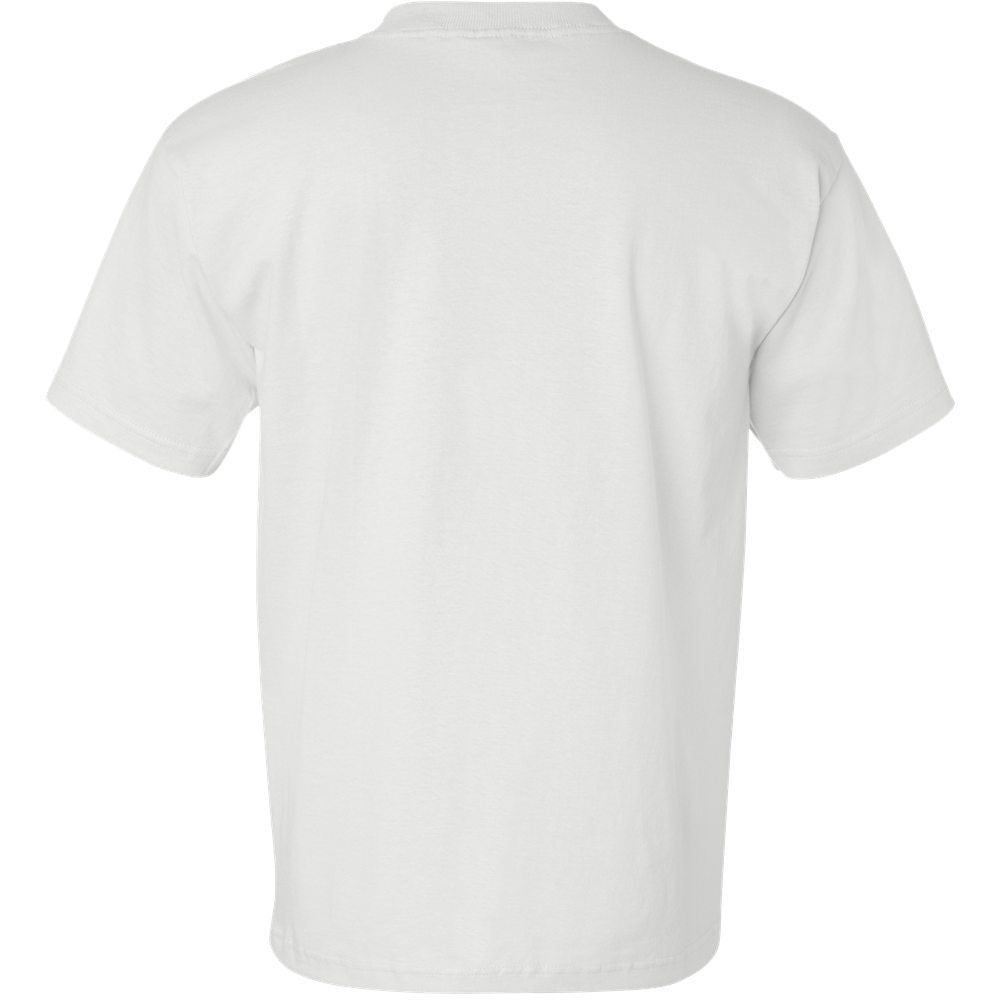 Black Pocket T-Shirt - Bayside - Comfortable Cotton