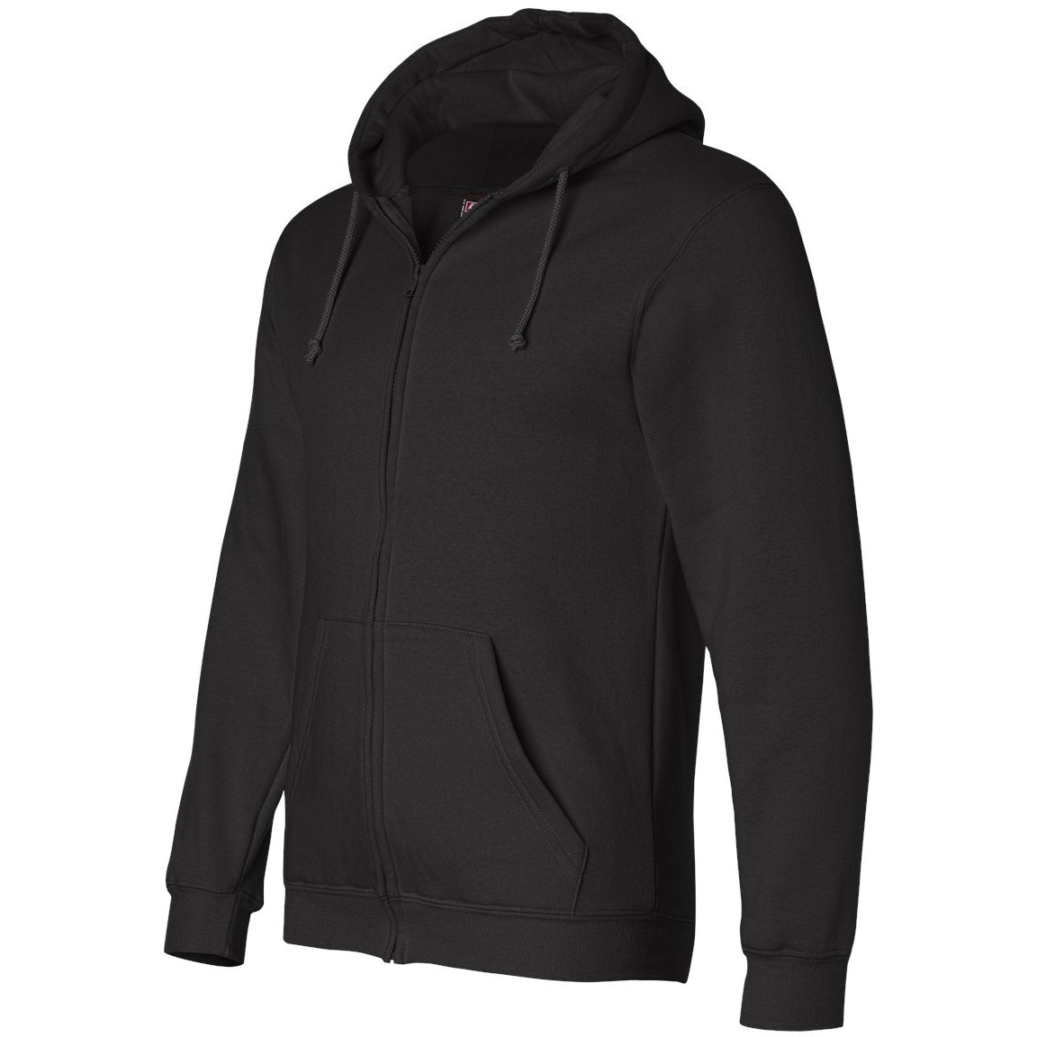 Black Sweatshirts - Bayside - Classic Zip-Up Design
