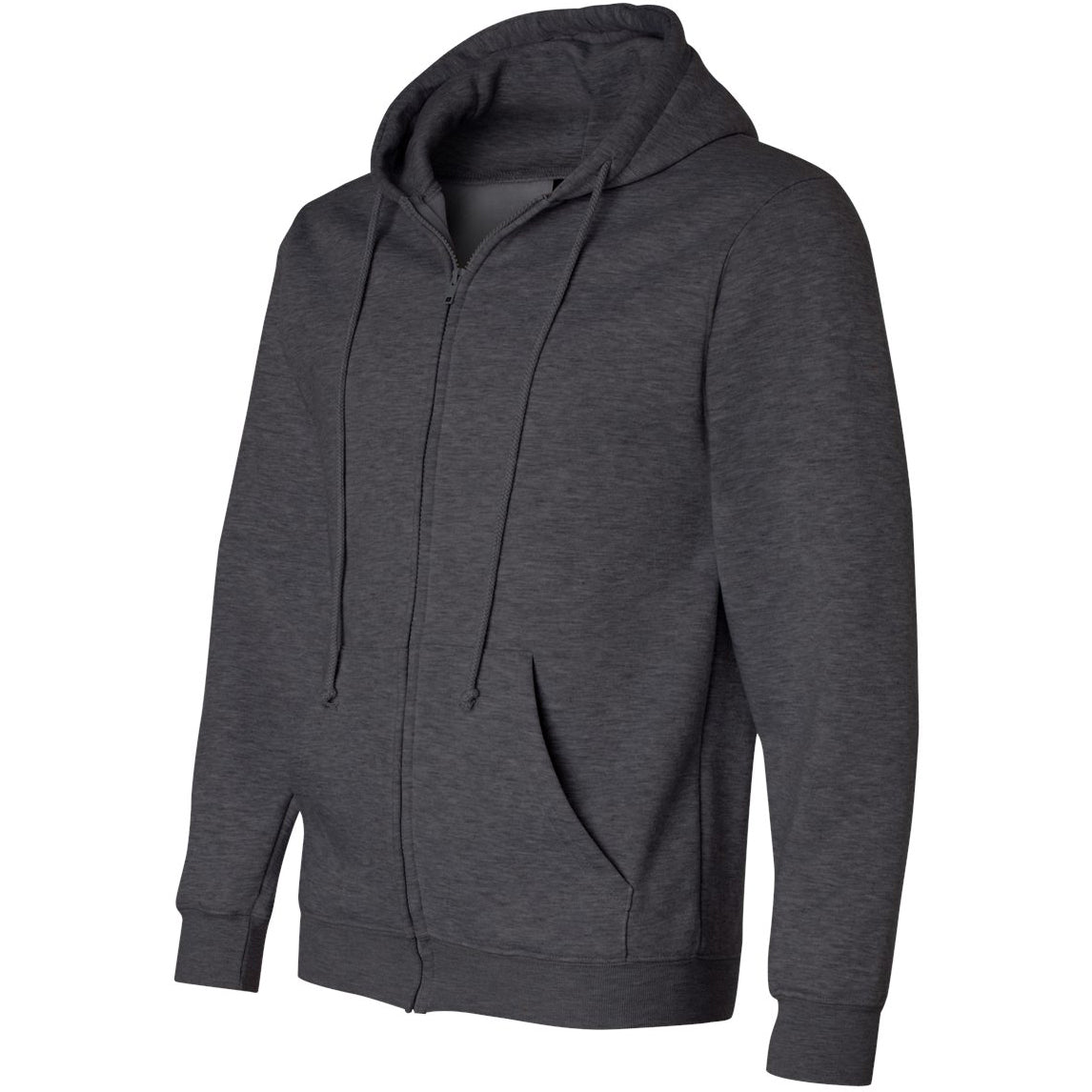 Black Sweatshirts - Bayside - Classic Zip-Up Design