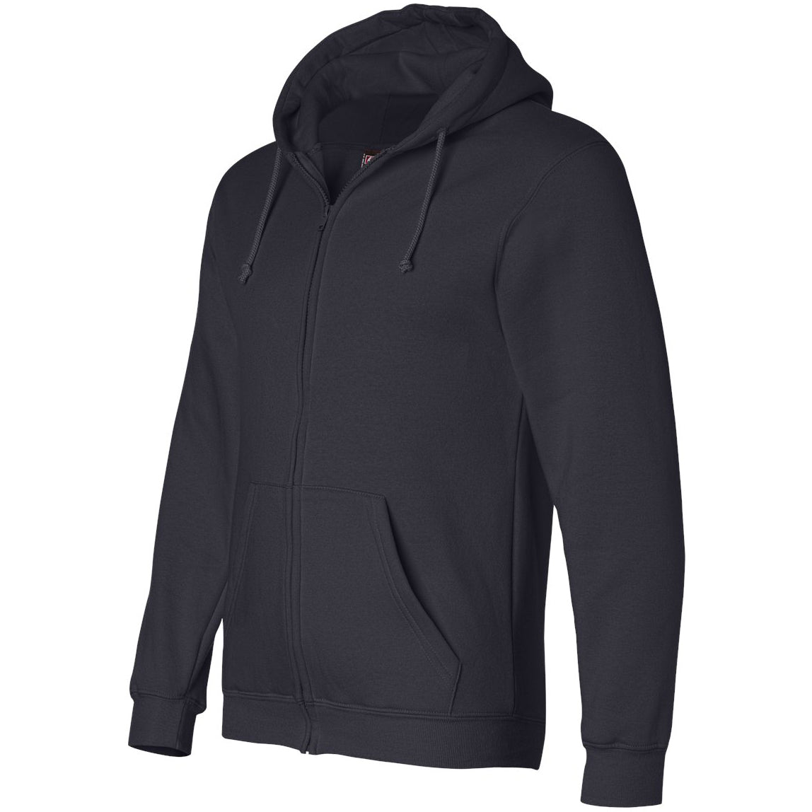 Black Sweatshirts - Bayside - Classic Zip-Up Design
