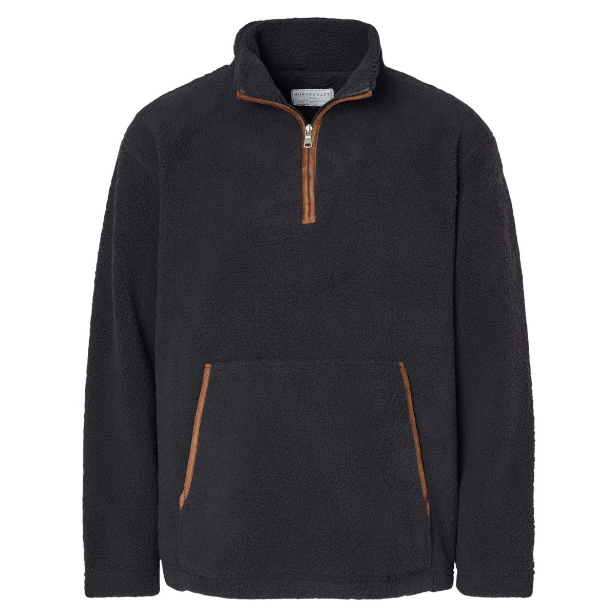 Black Fleece Pullover - Boxercraft - Comfortable Fit