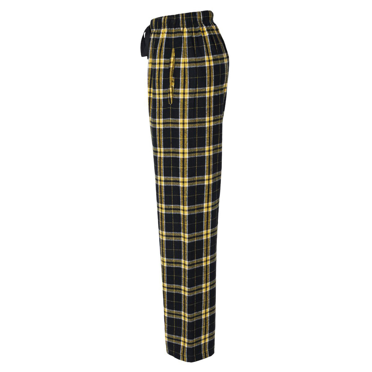 Black/Gold Flannel Pants - Boxercraft - Cozy Comfort