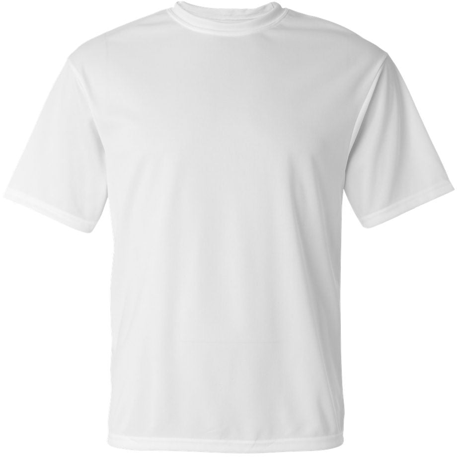 White Performance T-Shirts - C2 Sport - Moisture-Wicking