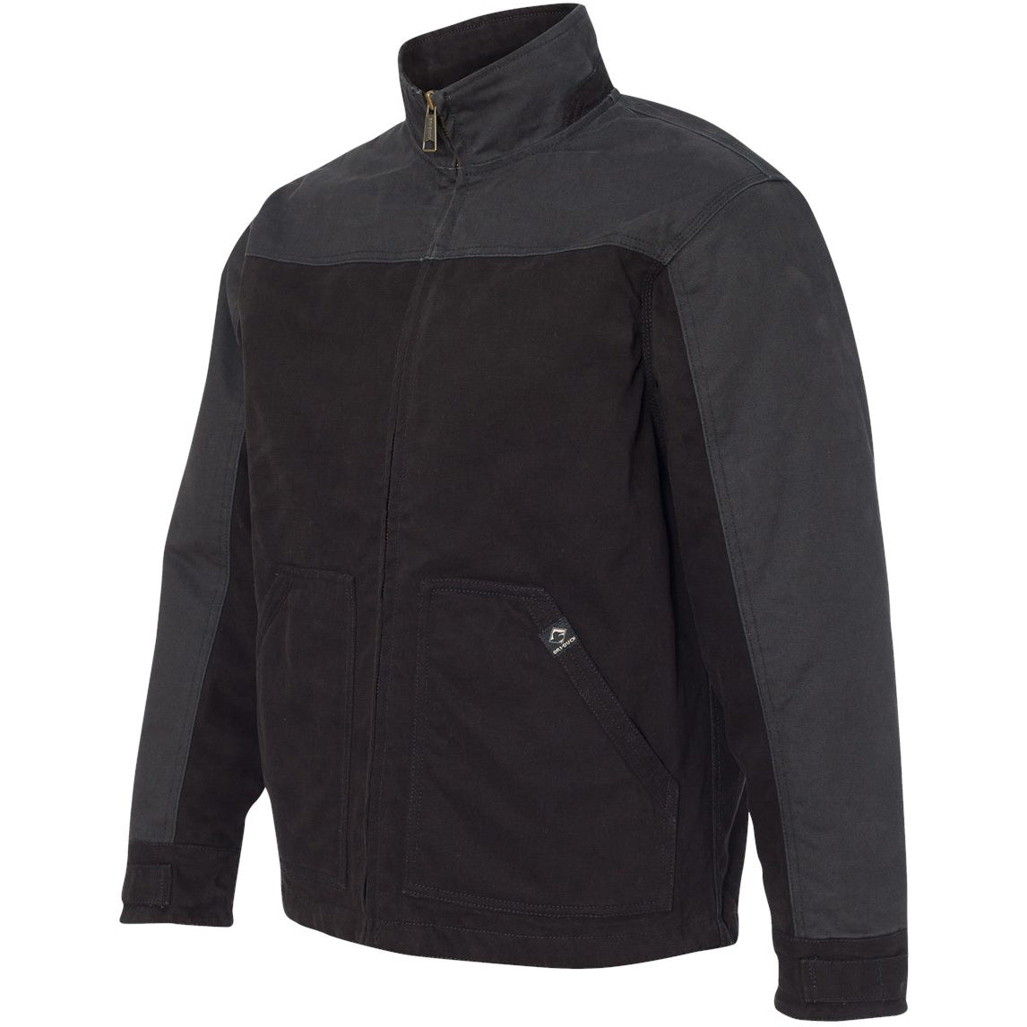 Black/Charcoal Jacket - DRI DUCK - Durable Canvas