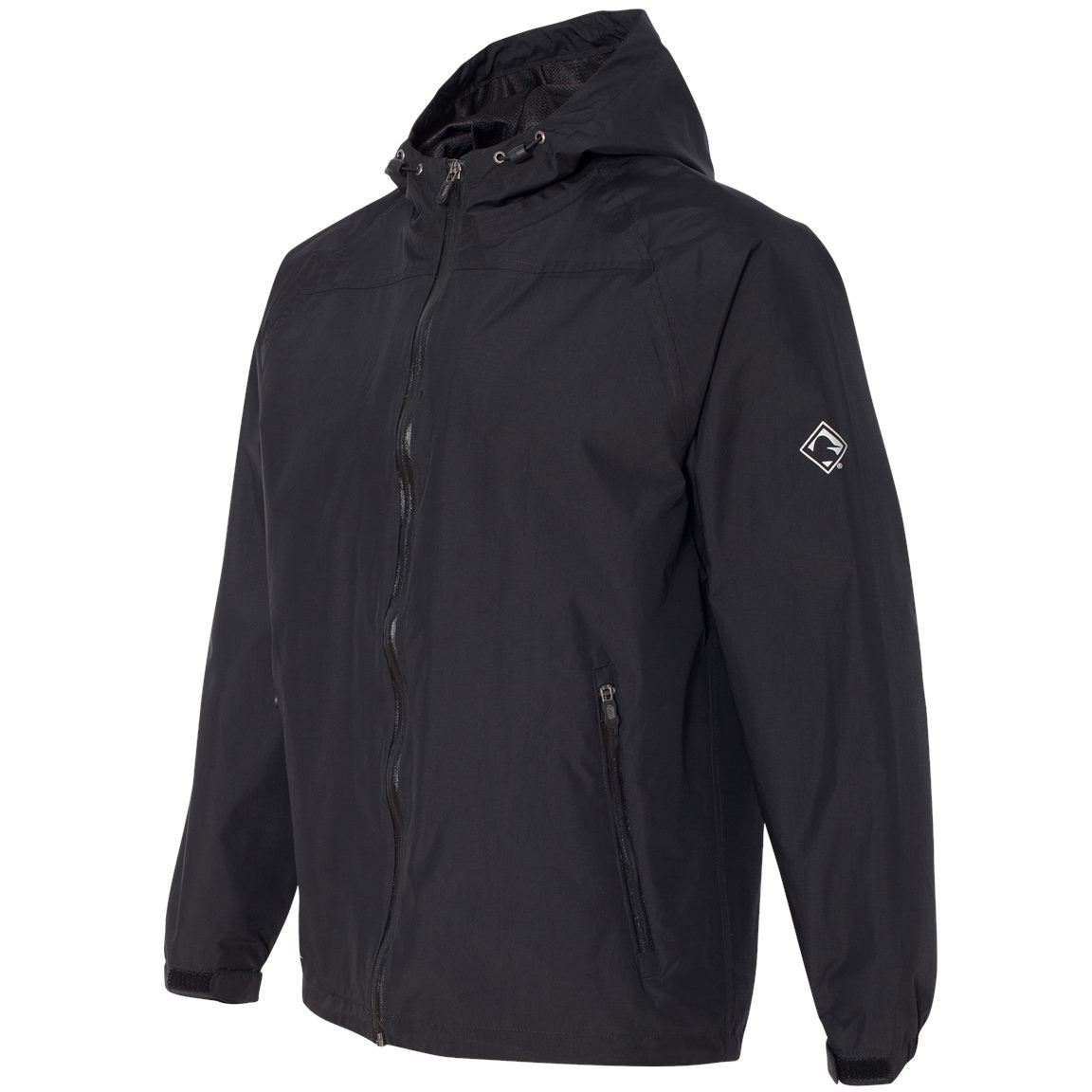 Black Waterproof Jacket - DRI DUCK - Breathable Nylon