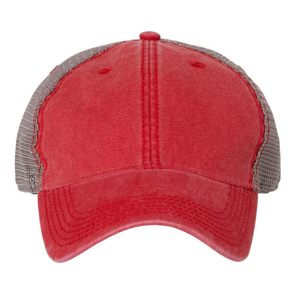 Black Trucker Cap - Legacy - Unique Wash Design