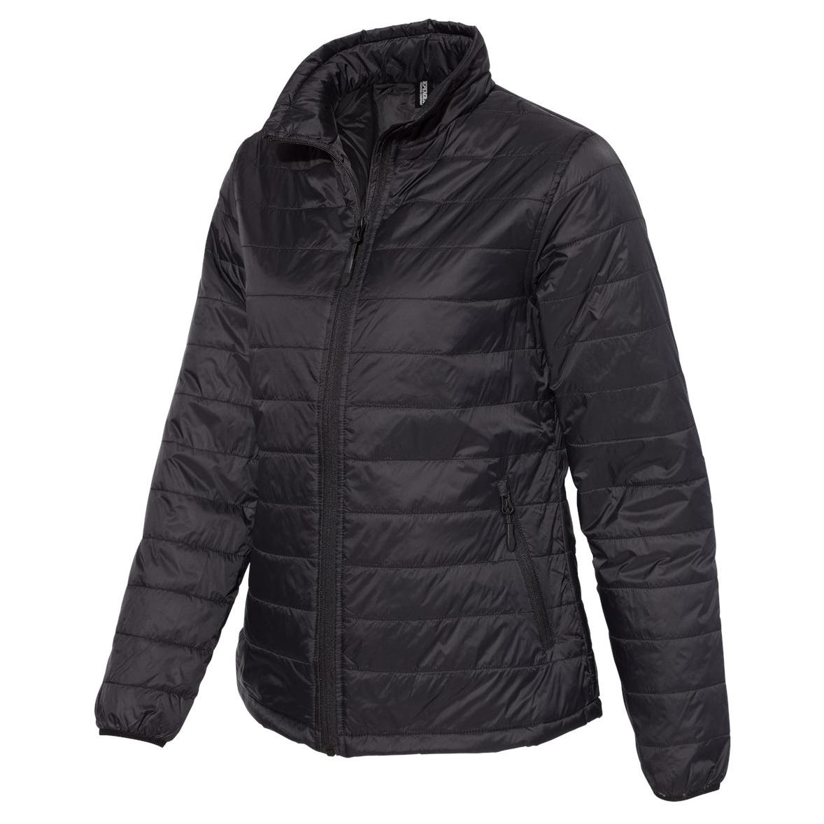 Black Puffer - Independent Trading Co. - Stylish Insulation
