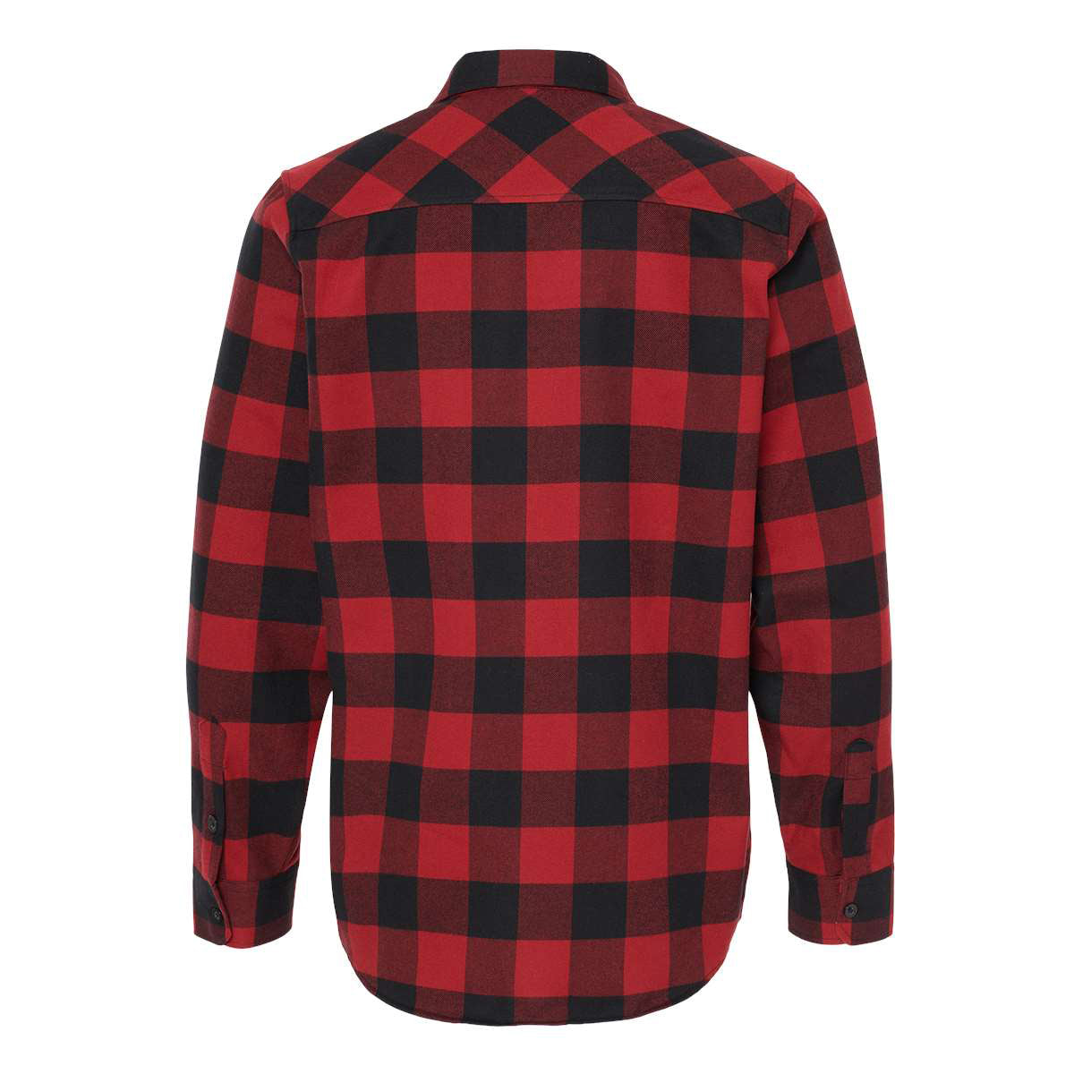 Charcoal Button Up Shirt - Independent Trading Co. - Flannel