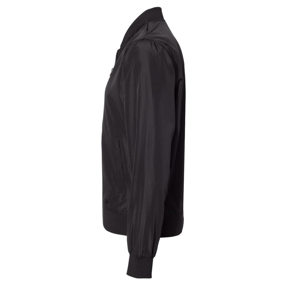 Black/White Stripes Jacket - Independent Trading Co. - Lightweight Design