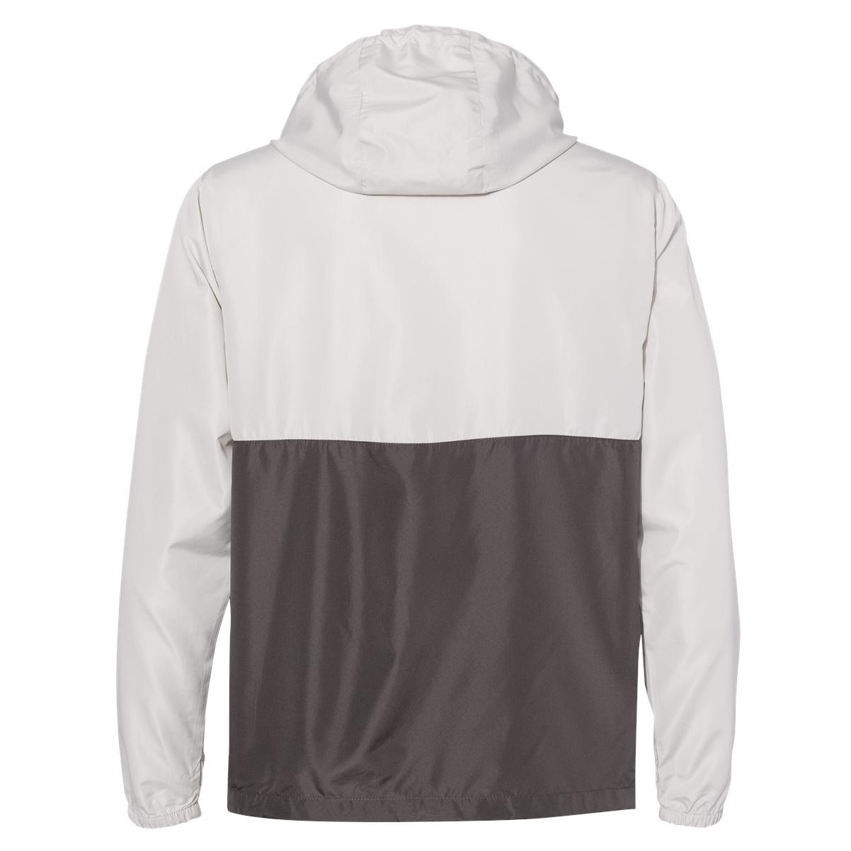 Black Windbreaker - Independent Trading Co. - Water Resistant