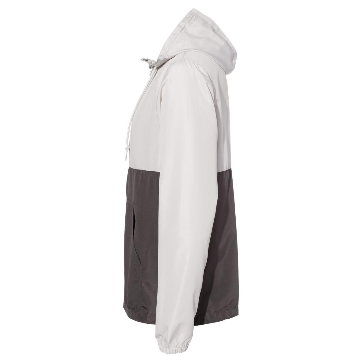 Black Windbreaker - Independent Trading Co. - Water Resistant