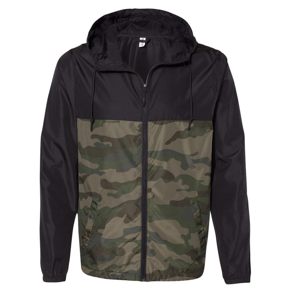 Brown Windbreakers - Independent Trading Co. - Durable Design