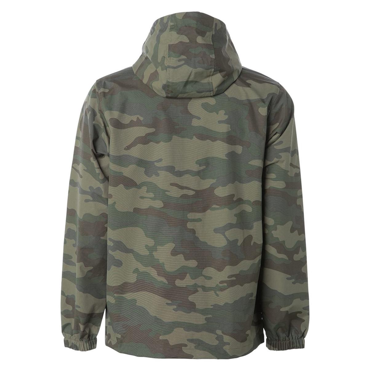 Black Windbreakers - Independent Trading Co. - Nylon Anorak