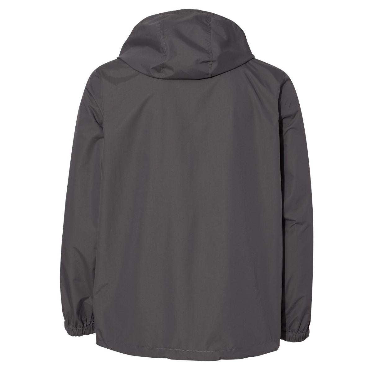 Black Windbreakers - Independent Trading Co. - Nylon Anorak