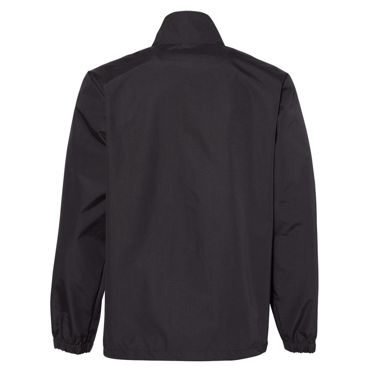 Black Windbreaker - Independent Trading Co. - Water-Resistant