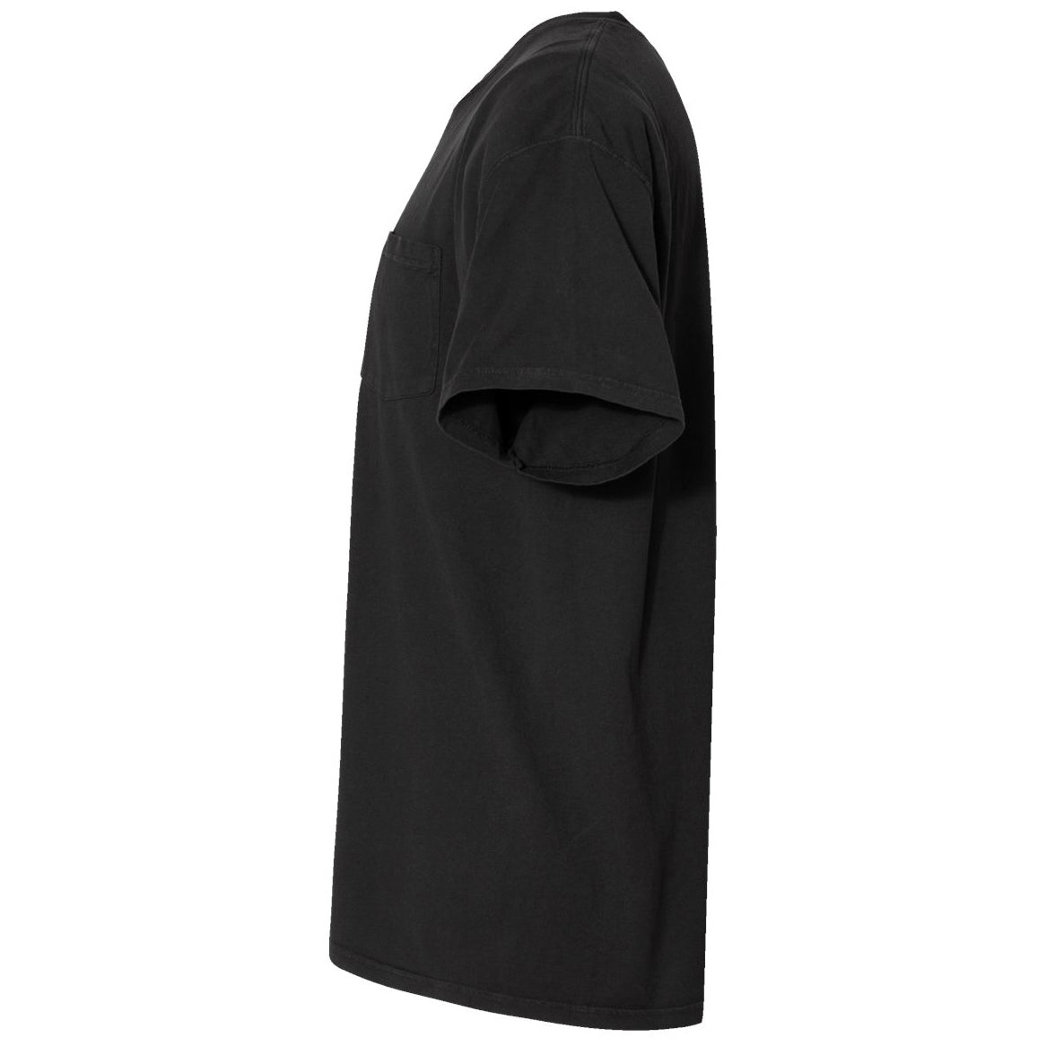 Black T-Shirts - ComfortWash - Garment-Dyed Style