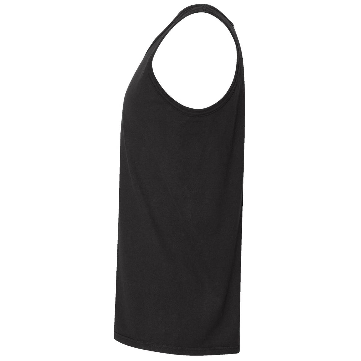 Black Tank Tops - ComfortWash - Garment-Dyed Fabric