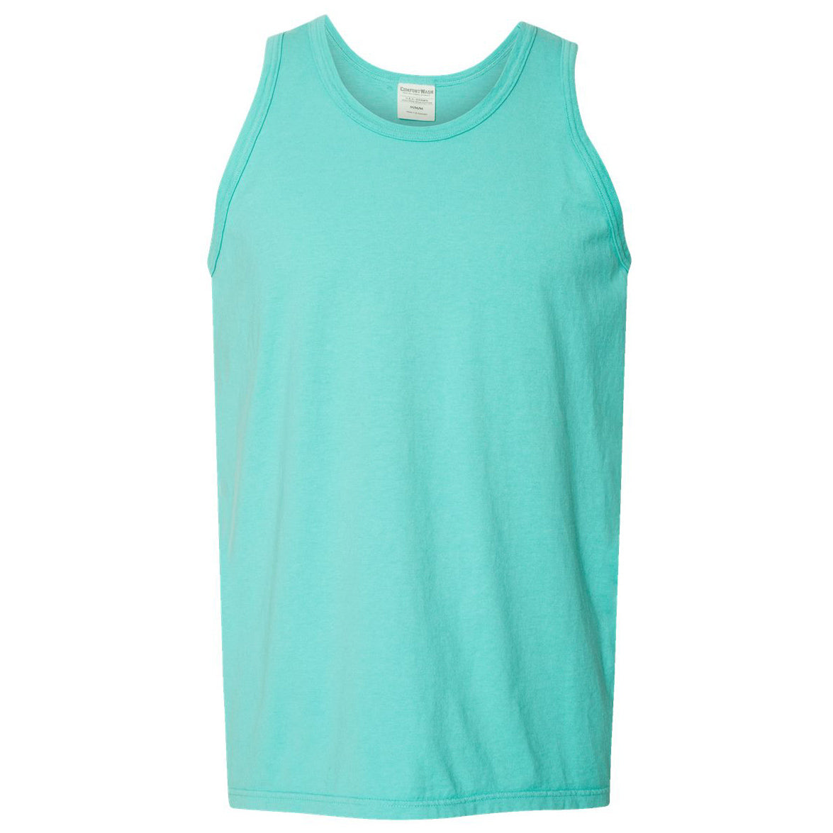 Black Tank Tops - ComfortWash - Garment-Dyed Fabric