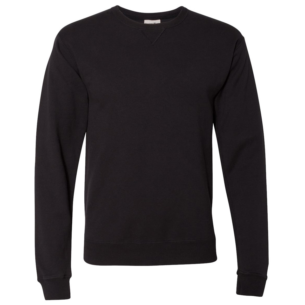 Black Sweatshirts - ComfortWash - Garment-Dyed Design