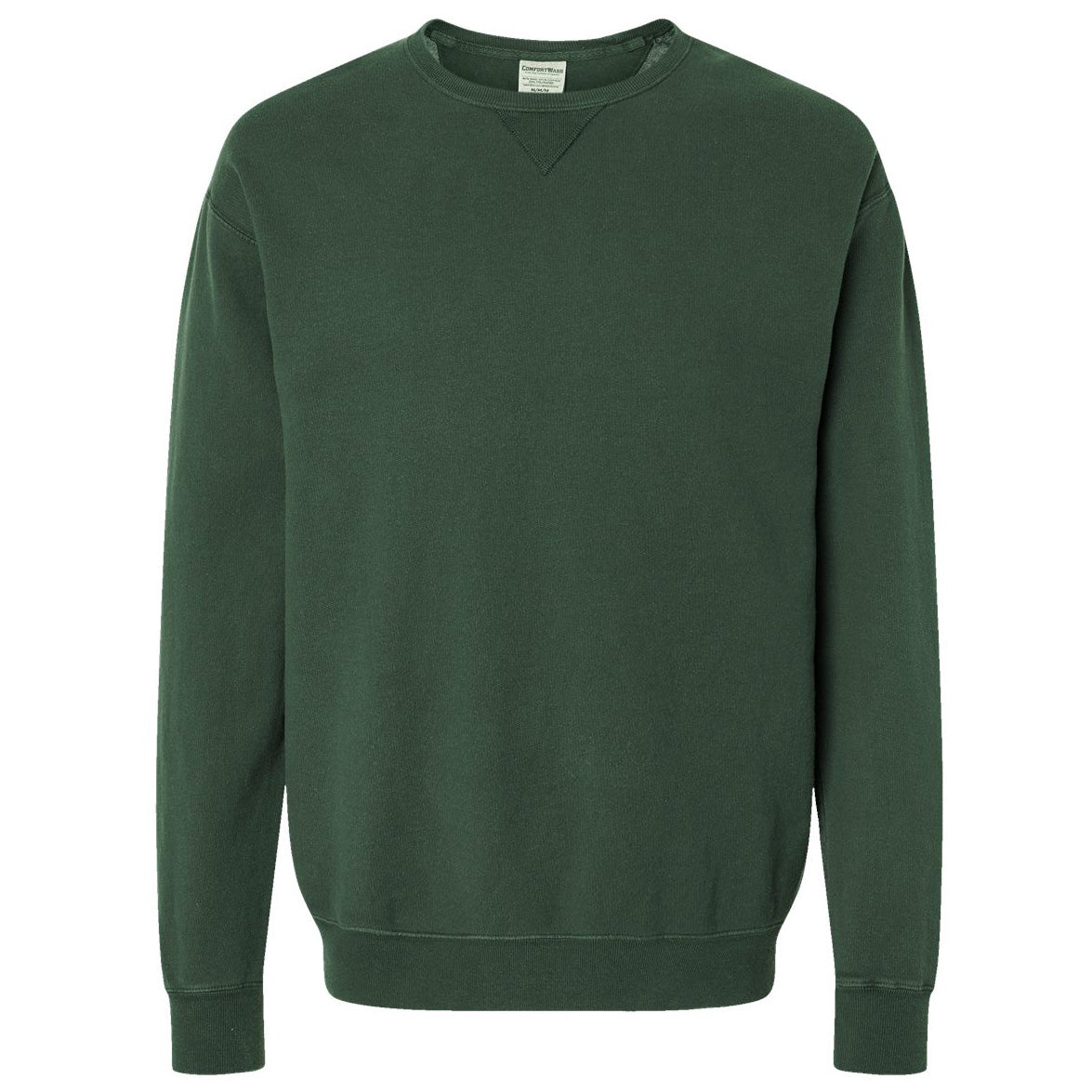 Black Sweatshirts - ComfortWash - Garment-Dyed Design