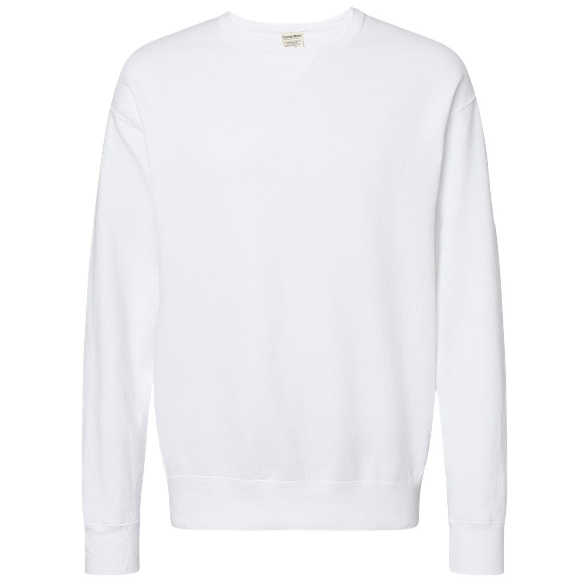 Black Sweatshirts - ComfortWash - Garment-Dyed Design