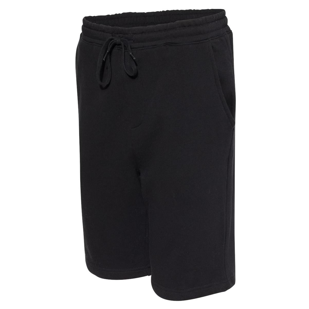 Black Camo Shorts - Independent Trading Co. - Fleece Quality