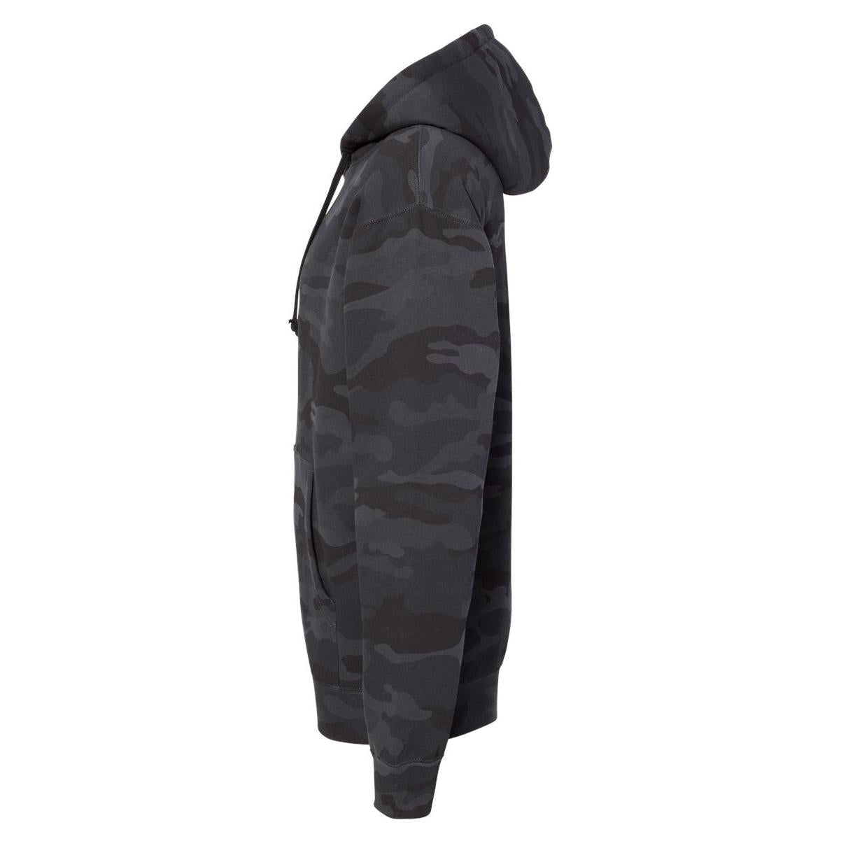 Black Camo Sweatshirt - Independent Trading Co. - Cozy Style