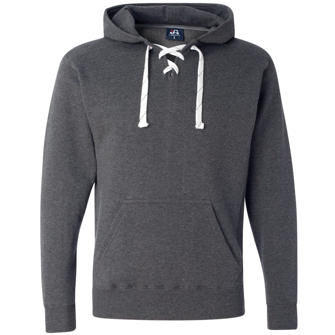 Ash Heather Sweatshirts - J. America - Sporty Lace Design