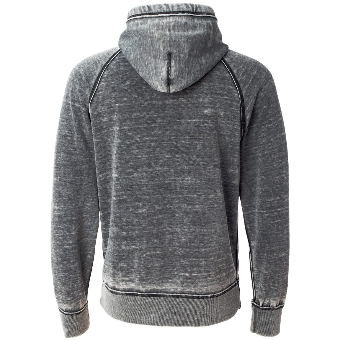 Twisted Black Sweatshirt - J. America - Cozy Fleece
