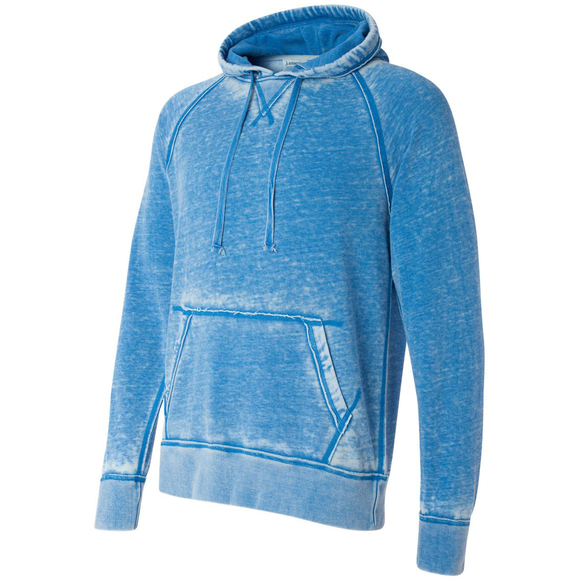 Twisted Black Sweatshirt - J. America - Cozy Fleece