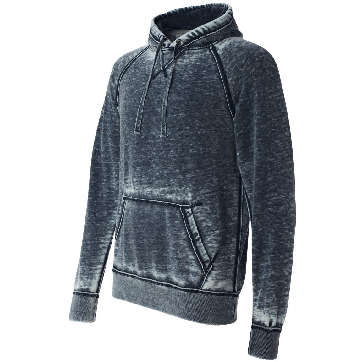 Twisted Black Sweatshirt - J. America - Cozy Fleece