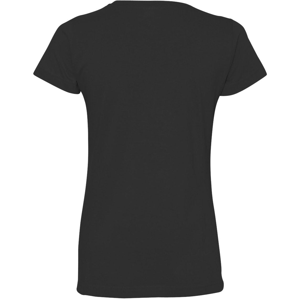 Black T-Shirts - LAT - Fine Jersey Cotton