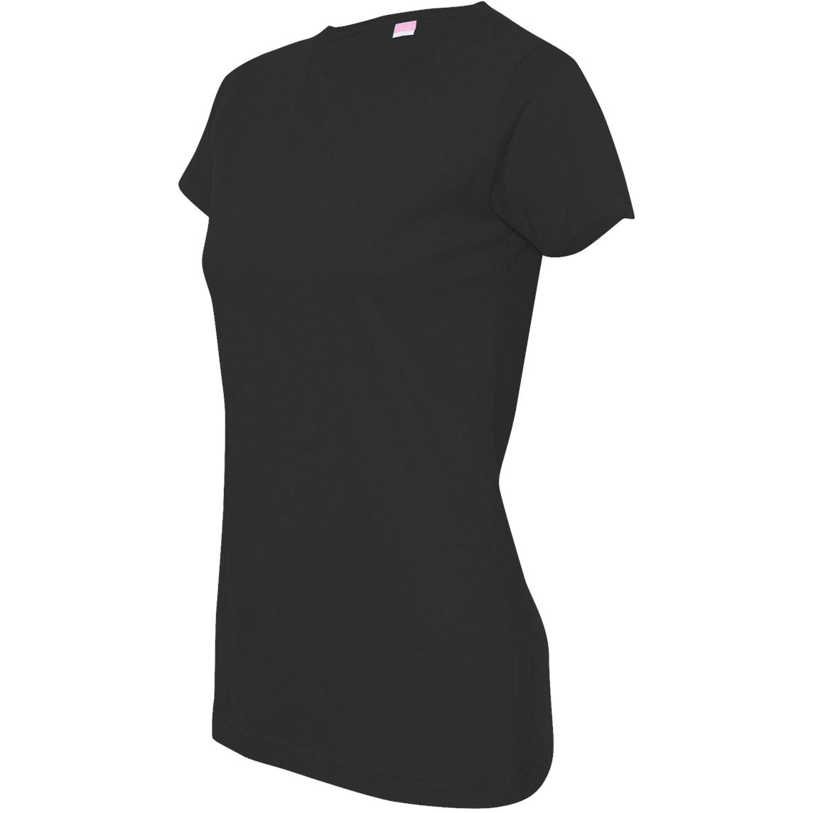Black T-Shirts - LAT - Fine Jersey Cotton