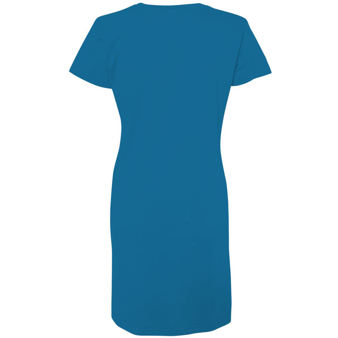 Black V-Neck T-Shirt - LAT - Soft Cotton Blend