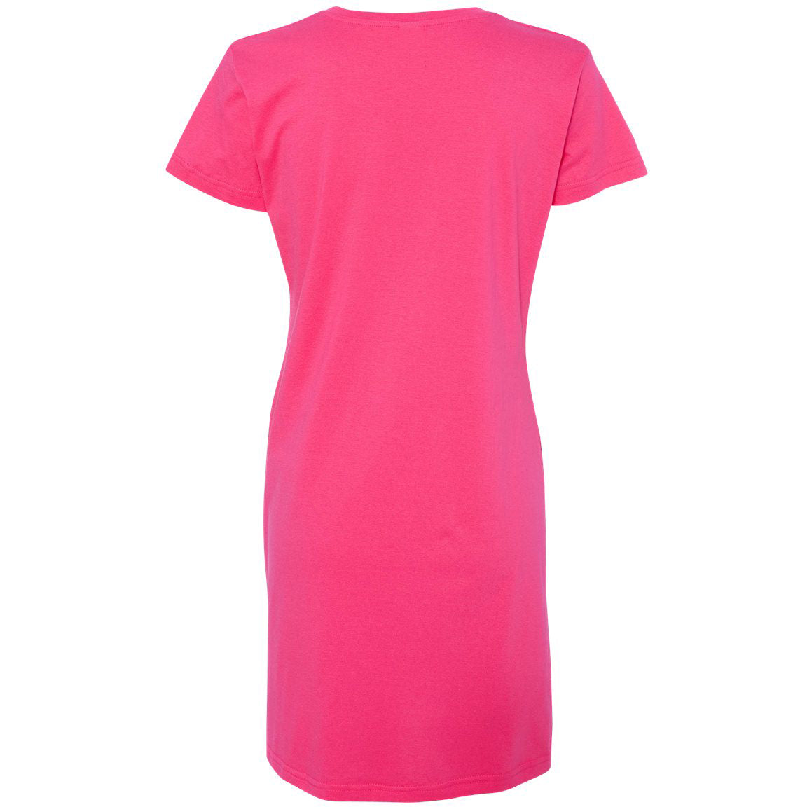 Black V-Neck T-Shirt - LAT - Soft Cotton Blend