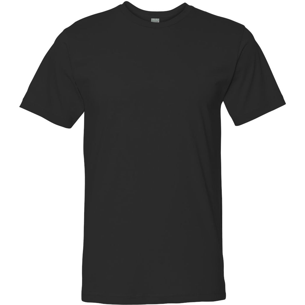 Black T-Shirts - LAT - Soft Jersey Fabric