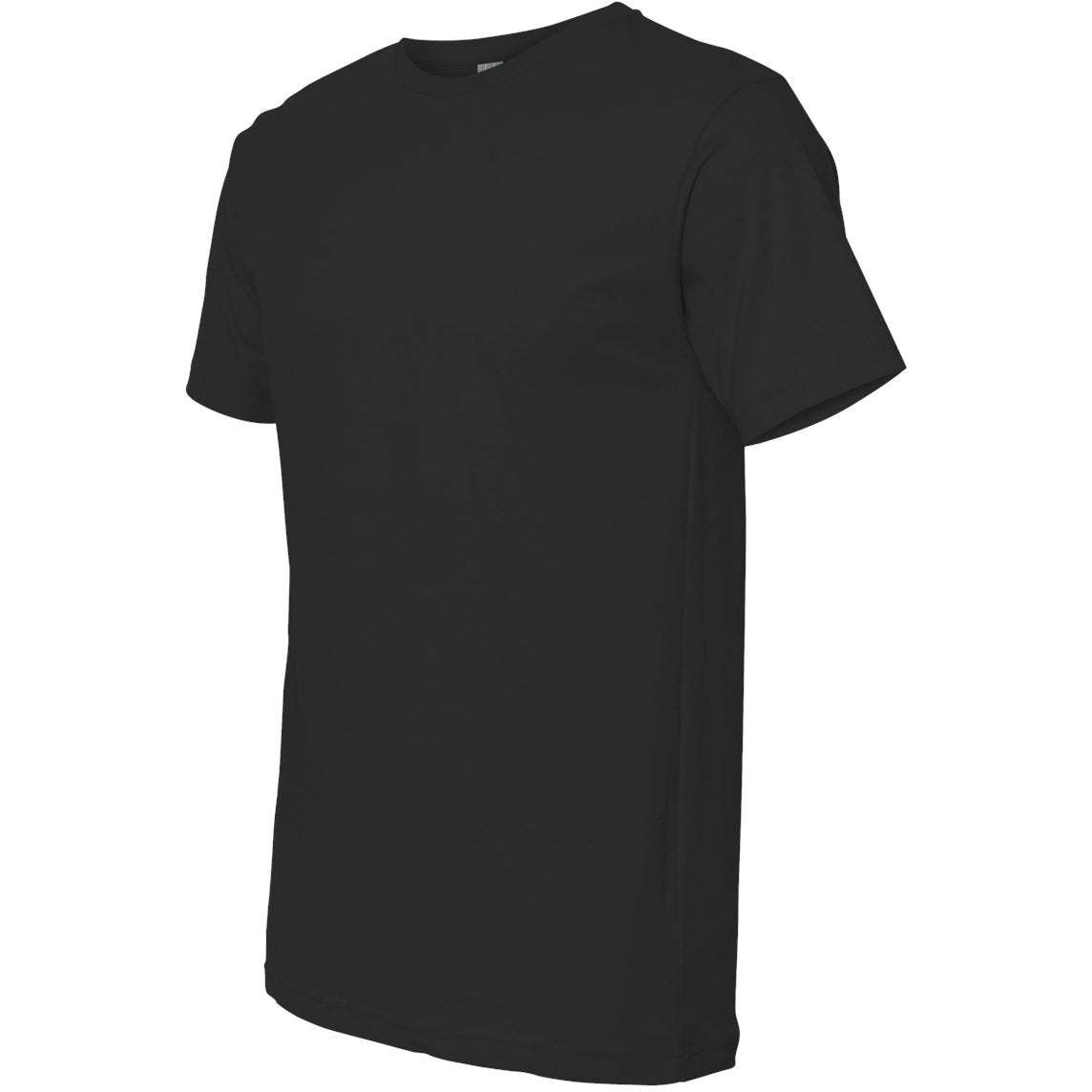Black T-Shirts - LAT - Soft Jersey Fabric