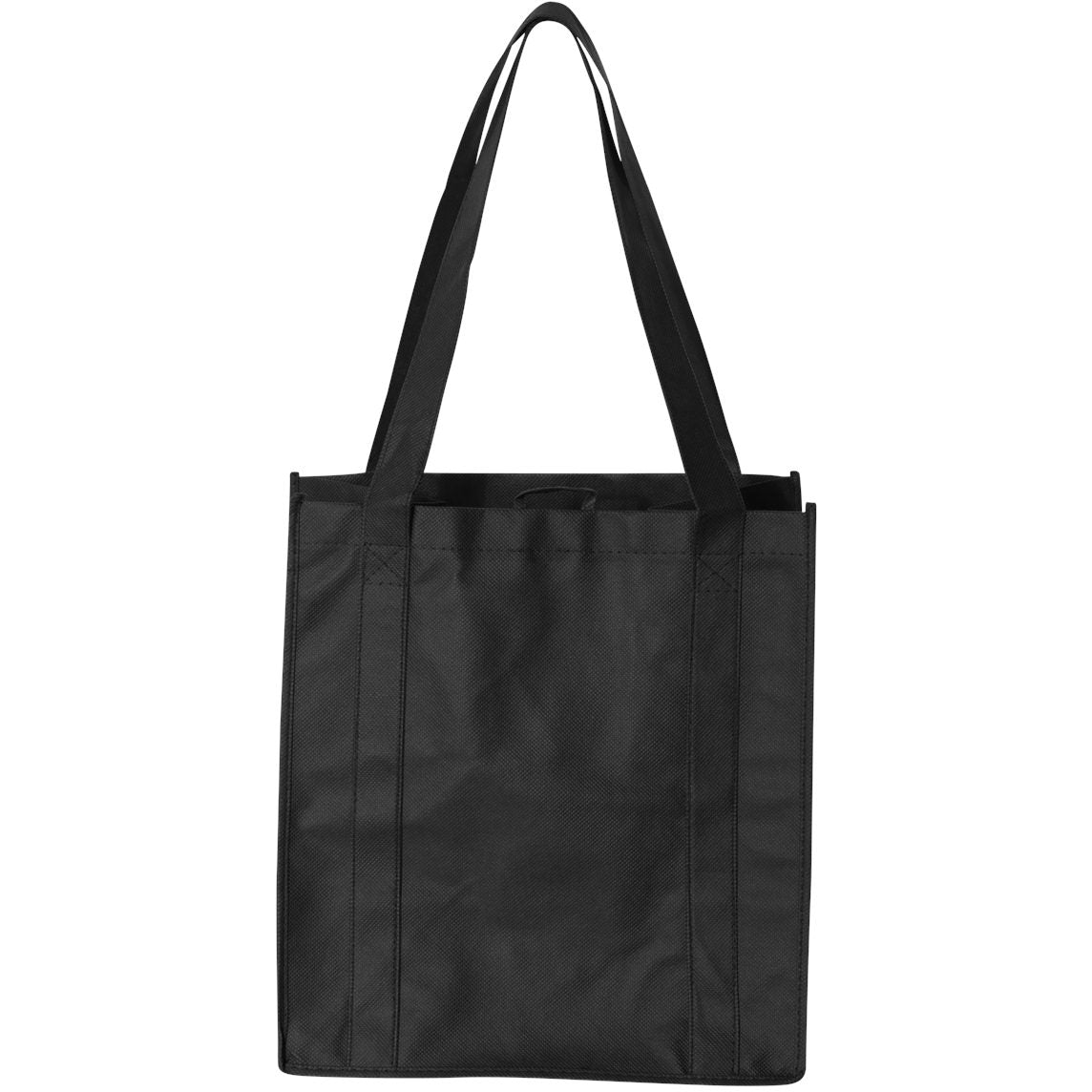 Black Tote Bags - Liberty Bags - Sturdy Non-Woven