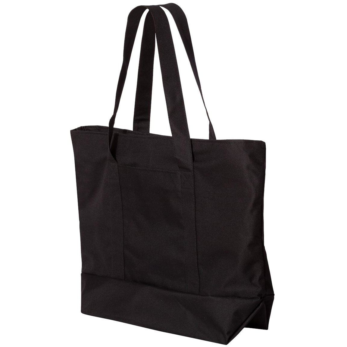 White/Black Tote Bag - Liberty Bags - Durable Design