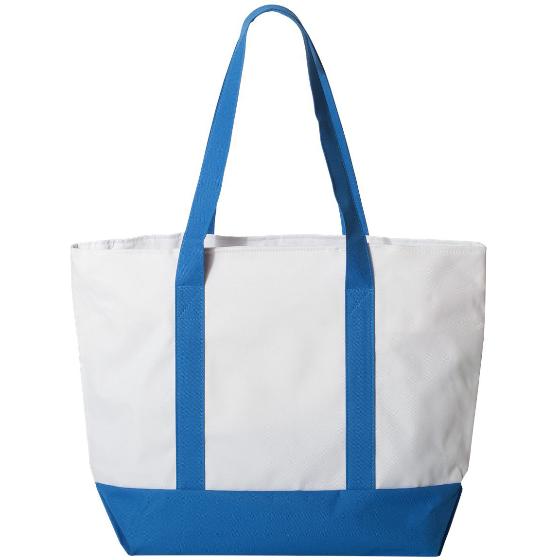 White/Black Tote Bag - Liberty Bags - Durable Design