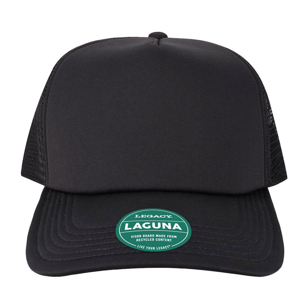 White/Black Ball Caps - Legacy - Eco-Friendly Design