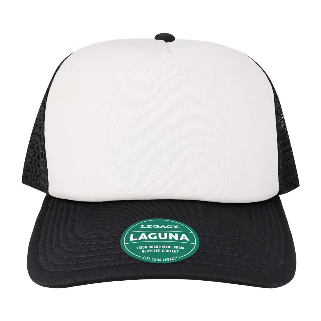 White/Black Ball Caps - Legacy - Eco-Friendly Design